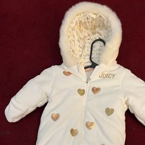 Juicy couture infant snowsuit